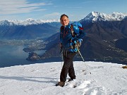 Monte Bregagno, balcone panoramico sul Lago di Como ed i suoi monti ! Il 19 dic. 2014  - FOTOGALLERY